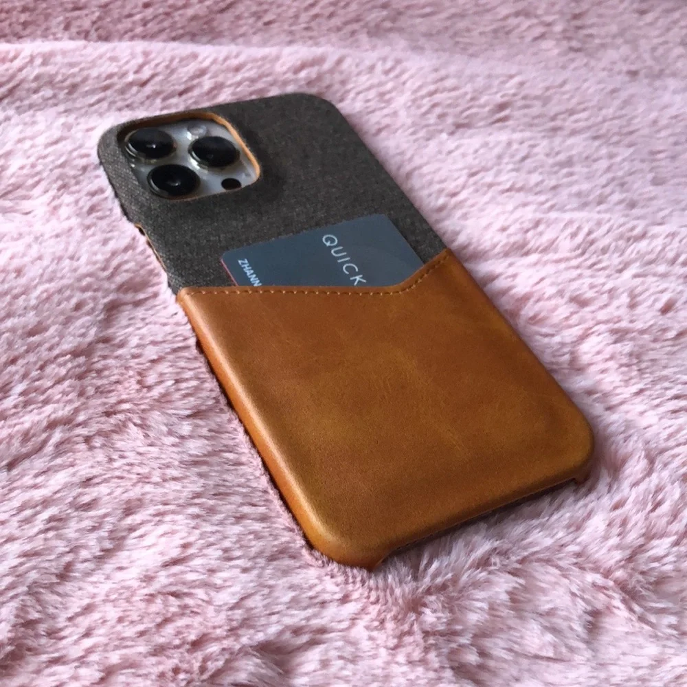 For iPhone 13,13 pro,13 pro max phone case PU leather/cloth